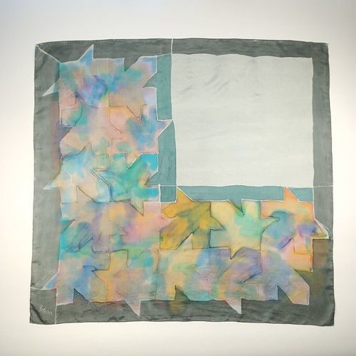 Foulard seta 90x90 - 90x90, vintage