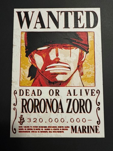 Zoro poster quadro one piece - zoro, |