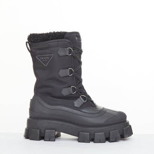 Prada monolith black nylon - prada,