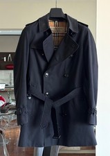 Trench Burberry uomo, Blu
