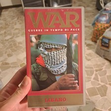 VHS WAR GUERRE IN TEMPO DI PACE - LIBANO 