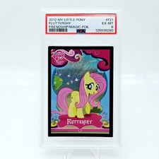 2012 My Little Pony MLP Fluttershy #F21 PSA 6 Amicizia Magic Foil