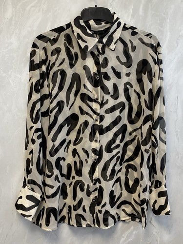 Camicia zara panna con stampa - panna,