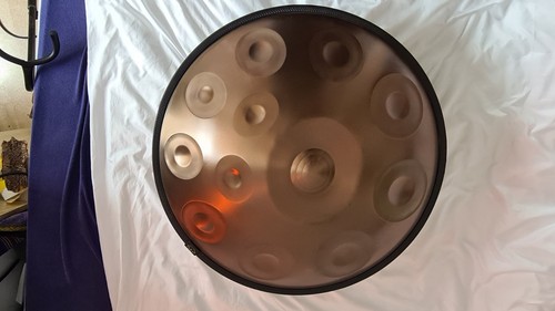 Handpan oro 12 tonalità - handpan, oro,