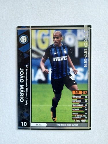 Card panini wccf 2017 - card, 2017/18