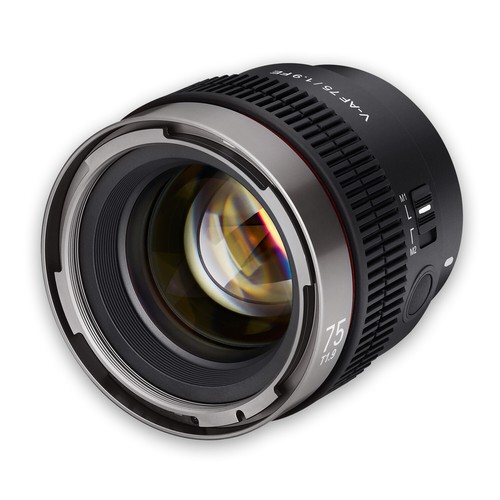 Samyang 75mm 9 fe per - v-af, t1.9