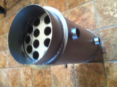 Scambiatore calore gas - scambiatore, scarico