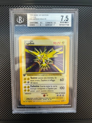 Zapdos holo 102 set - holo, 16/102