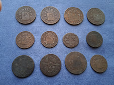 12 monete Regno Spagna-Alfonso