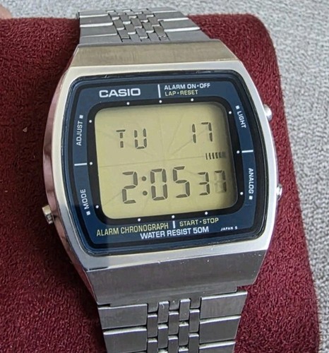 Casio 91w vintage tuono blu - vintage,