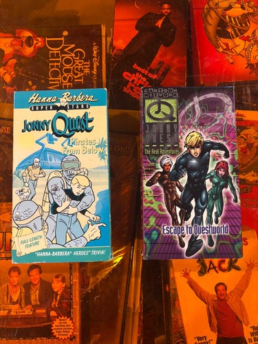Johnny quest vhs lot - quest,