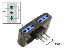 ADATTATORE MULTIPRESA SPINA