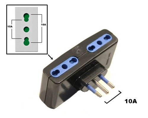Adattatore multipresa spina - adattatore,