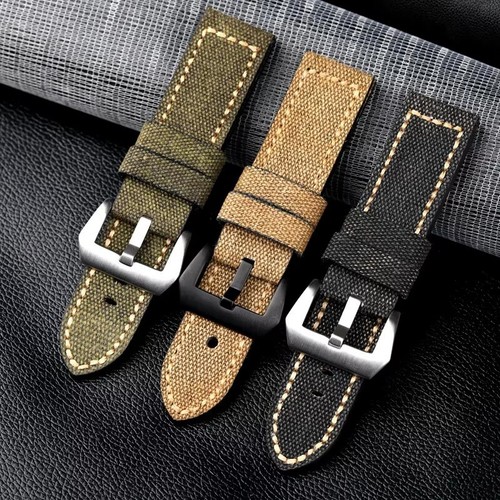 Cinturino orologio nylon denim