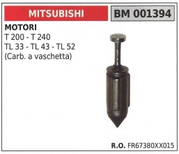 Spillo carburatore vaschetta - carburatore, a