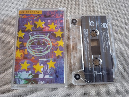 Zooropa musicassetta 1993 - u2,