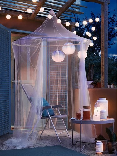 Tenda baldacchino letto ikea - tenda,