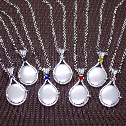Collana con medaglione h2o - collana,