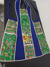 Vintage 1970s Green and Blue