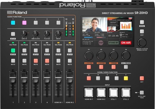 Roland 20hd mixer - mixer, av