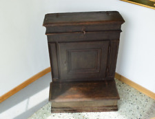 Antico inginocchiatoio Piemontese in legno massello alta epoca XVIII sec. 1700