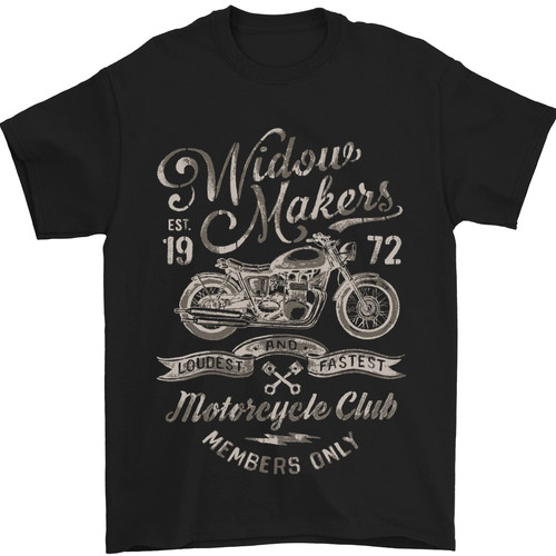 Widowmakers moto biker shirt - widowmakers,