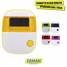 Pedometro contapassi colorato