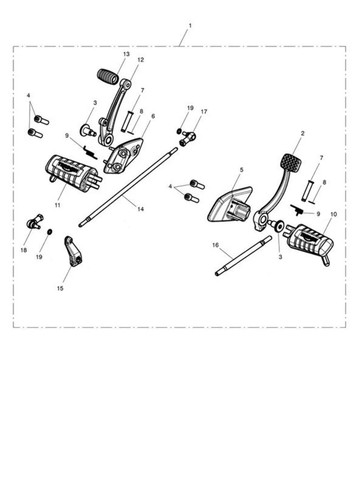 Kit comandi avanti triumph - kit,