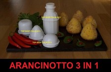 STAMPO ARANCINO ARANCINOTTO 3 IN 1 PLASTICA PER ARANCINE SICILIANE 2024 2