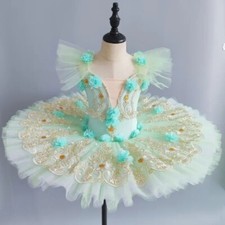 Abito professionale bambina tutù balletto costumi ballerina performance ballo outfit