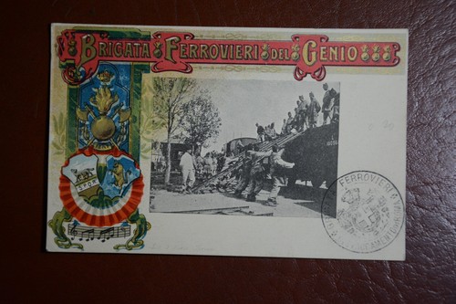 Cartolina militare brigata - cartolina,