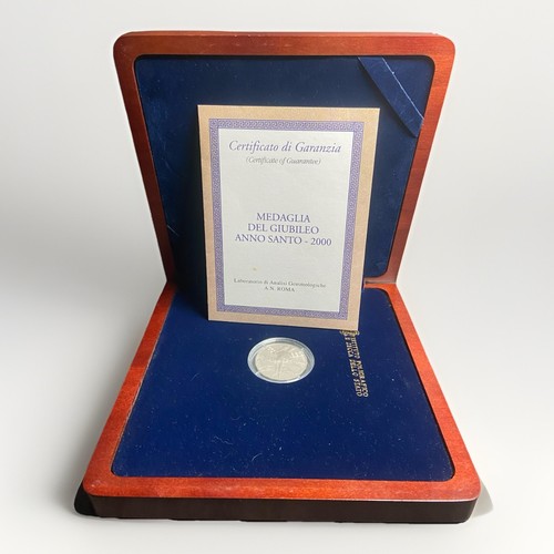 Giubileo 2000 medaglia platino - giubileo,