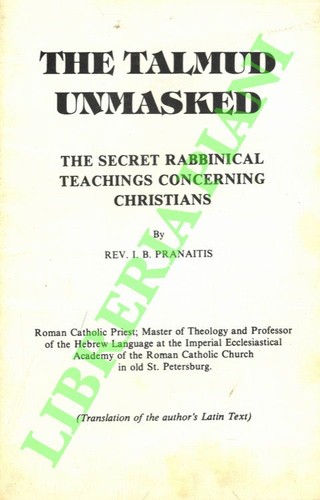 Pranaitis the talmud - i.,