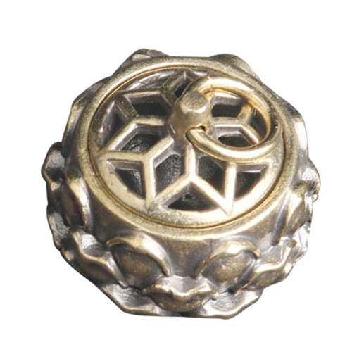 Collana con ciondolo fiore - con,