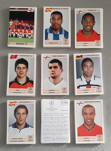 Set figurine panini campions - set,