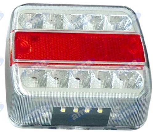 Fanale posteriore quadrato - , dx