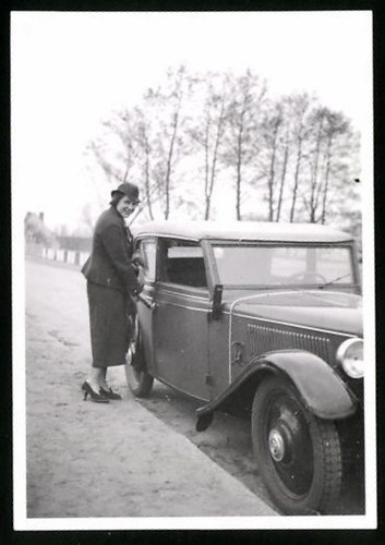 Fotografia auto cabrio donna - fotografia,