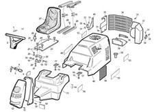 Vetro fanale trattorino