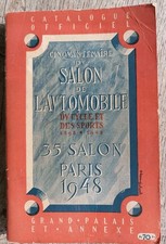 1948 CATALOGUE OFFICIEL