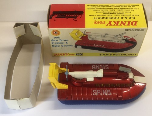 Dinky 290 srn6 - dinky, hovercraft
