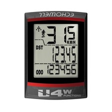ciclocomputer u4 wireless nero ECHOWELL bici contachilometri