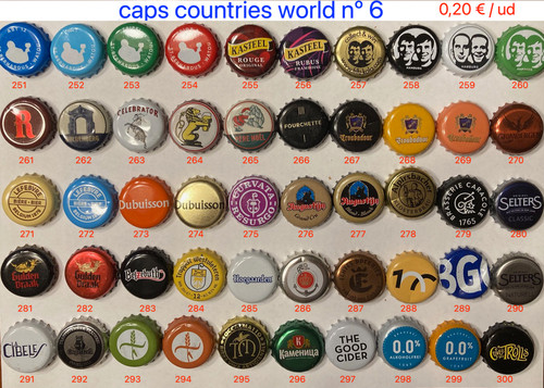 Chapas kronkorken capsule - kronkorken,