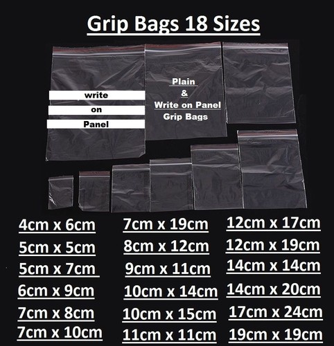 Clear plastic poly grip - poly, self