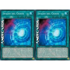 2x SPAZIO DEL CHAOS • (Chaos Space) • Super R • RA01 IT065 • 1Ed • Yugioh!