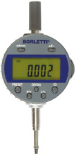 Comparatore digitale millesimale elettronico acciaio Borletti  IP54 nasello lcd