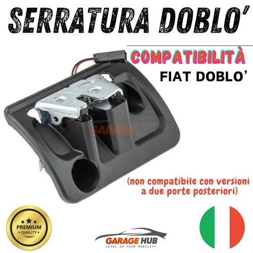 Serratura cofano posteriore - serratura,
