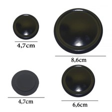 TECNOGAS PIATTELLI SPARTIFIAMMA IN GHISA PER PIANO COTTURA CUCINA 4 FUOCHI