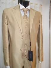 ABITO  SPOSO T. 48 FIRMATO CARLO PIGNATELLI SUIT GROOM WEDDING DESIGNER 