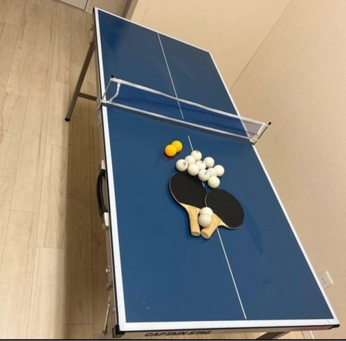 Blue foldable ping - blue, table