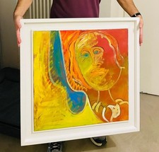 Tano Festa, acrilici su tela